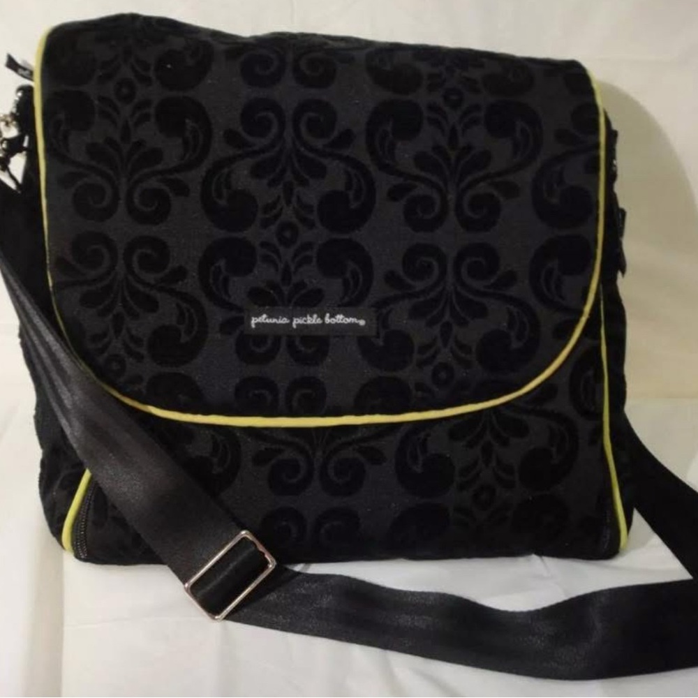 Petunia Pickle Bottom Black Women's Diaper Bag
